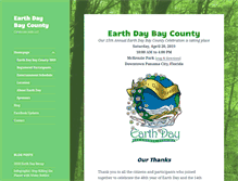 Tablet Screenshot of earthdaybaycounty.com